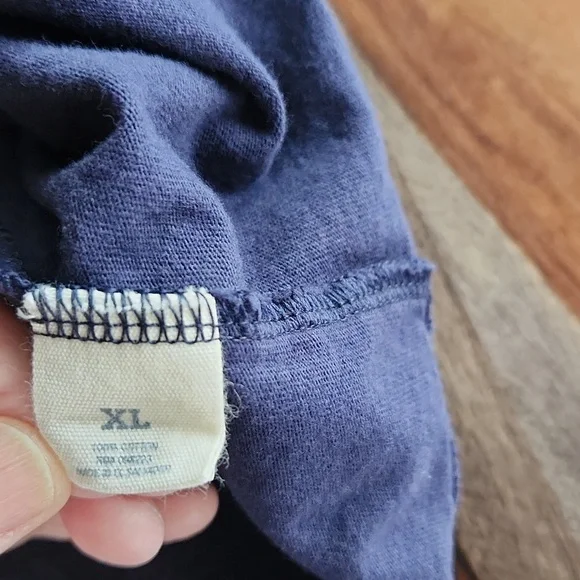 Great Men's Long Sleeved T Shirt, Blue, XL, Magellan Outdoors - Picture 4 of 4